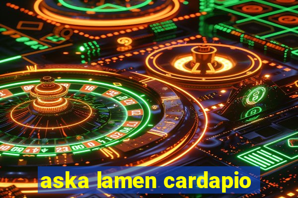 aska lamen cardapio